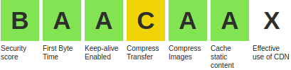 captura resultados auditoría web